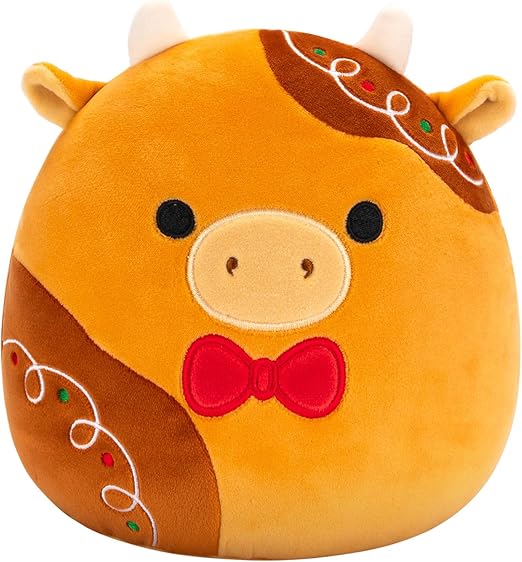 Jericho the Gingerbread Cow - Squishmallows - 7.5-Inch