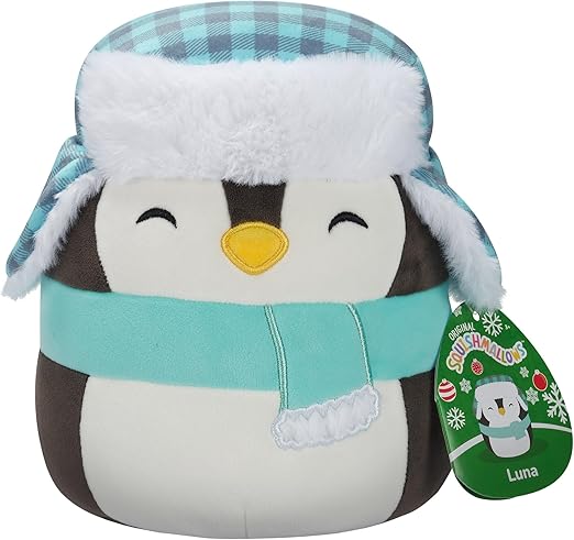 Luna the Black Penguin - Squishmallows - 7.5-Inch