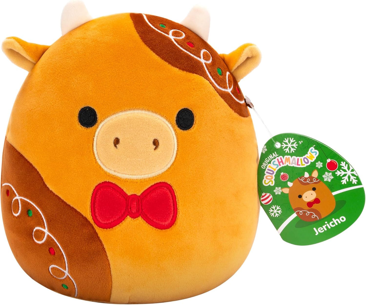 Jericho the Gingerbread Cow - Squishmallows - 7.5-Inch