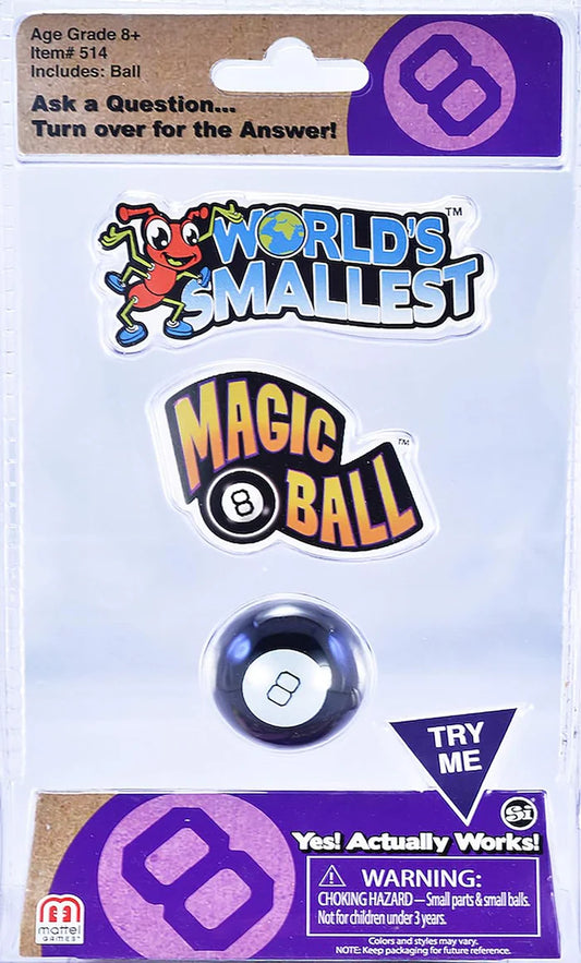 Worlds Smallest Magic 8 Ball