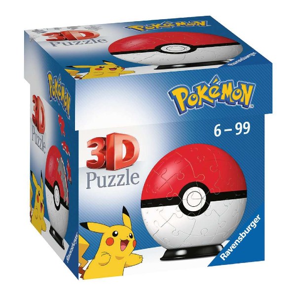 Pokemon Pokeball 3D puzzle