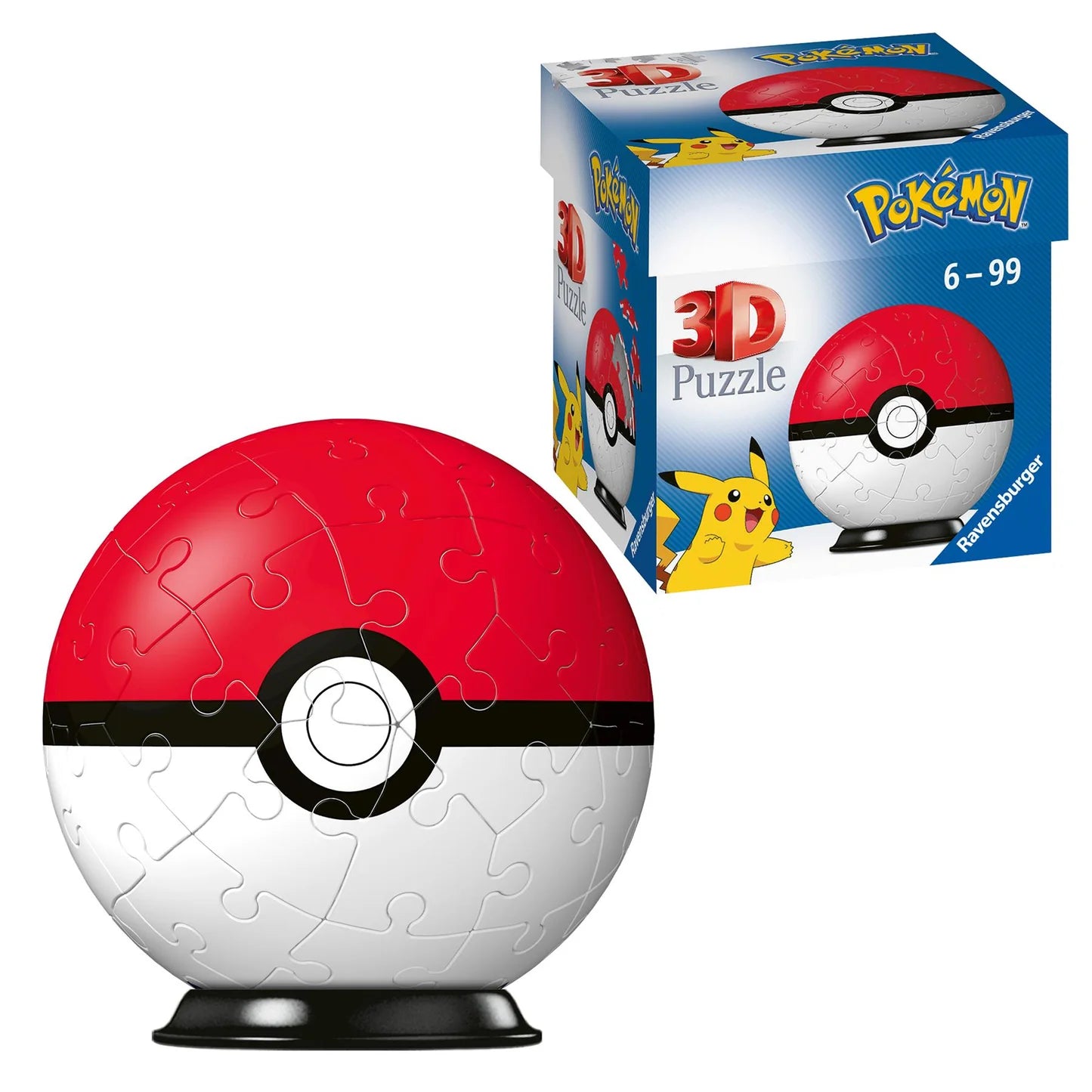 Pokemon Pokeball 3D puzzle